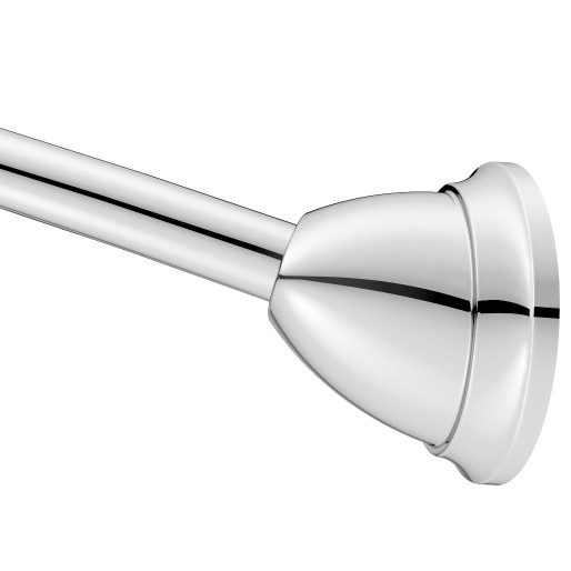 Curved Shower Rod With Magnetix Chrome Tension Or Permanent Mount, stocking stuffer ideas, Weinstein