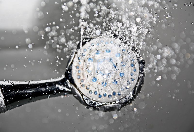 Black shower head | Water softening | Weinstein Collegeville