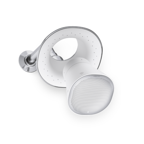 Kohler Moxie showerhead in white | Kohler showerheads | Weinstein Collegeville