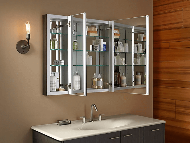 Kohler medicine cabinet in bathroom | what size medicine cabinet | Weinstein Collegeville