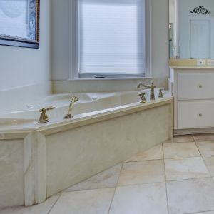 corner bathtub style