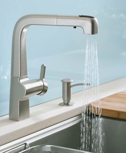 pull-out kitchen faucet