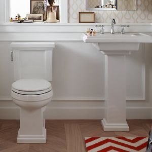 pedestal sink installation